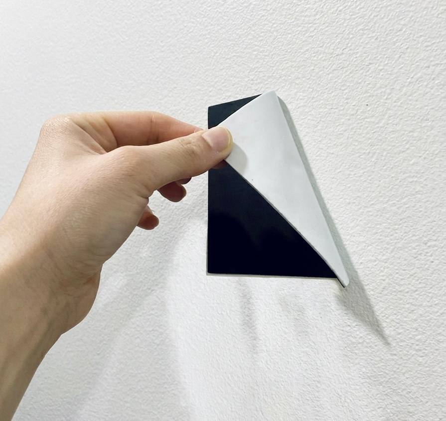 Place the magnet on your wall